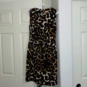 Calvin Klein Cheetah Dress
